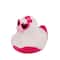 3.75" White & Pink Ghost Rubber Duck by Creatology™